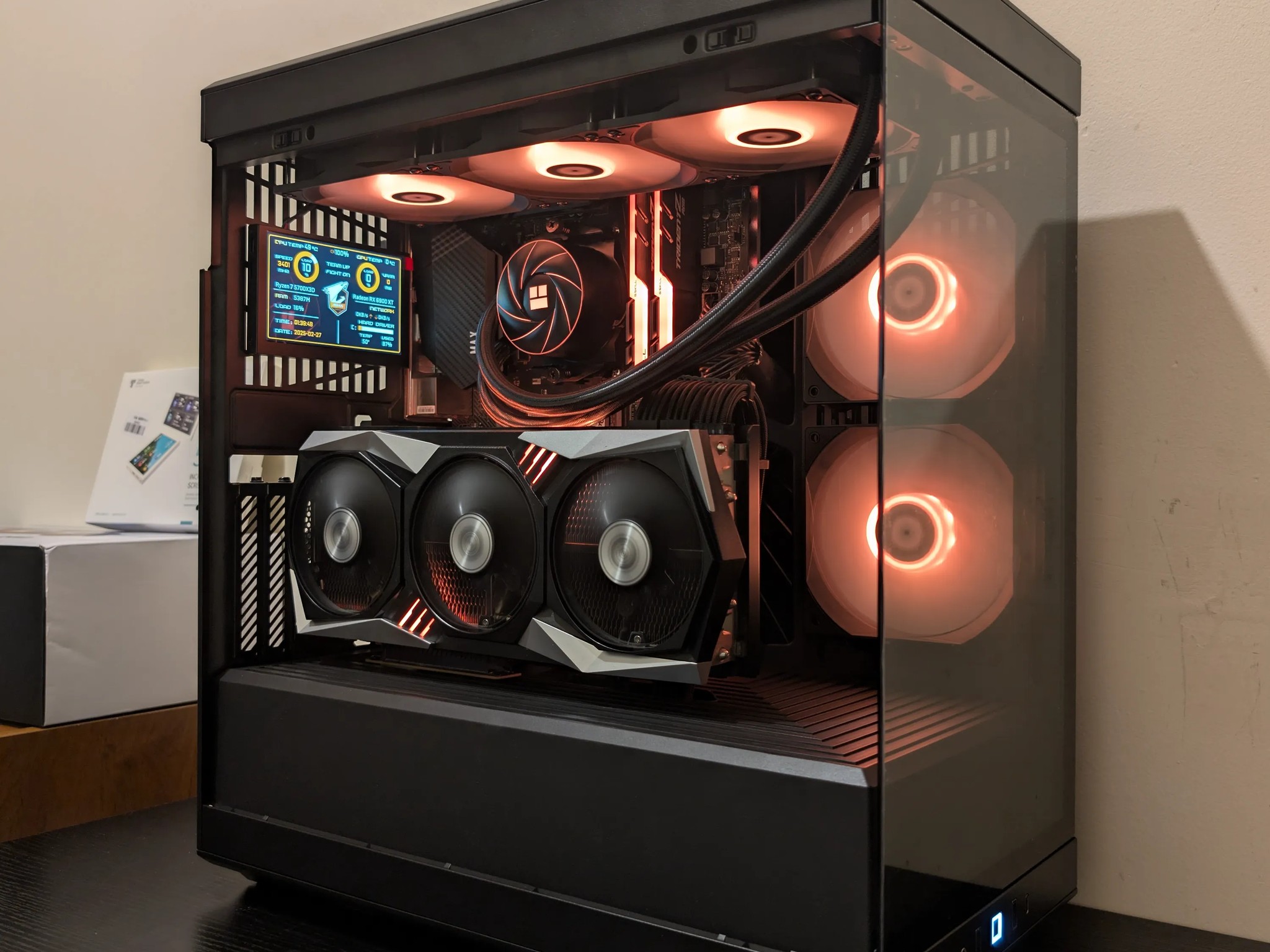 🐦‍⬛ 1440p Gaming Beast | RX 6900XT | Ryzen 7 5700X3D | 1TB SSD | 32GB RAM | WiFi & Bluetooth 🐦‍⬛
