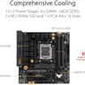 ASUS TUF GAMING B650M PLUS WIFI + R9 9850X3D + 500 gb NMVE
