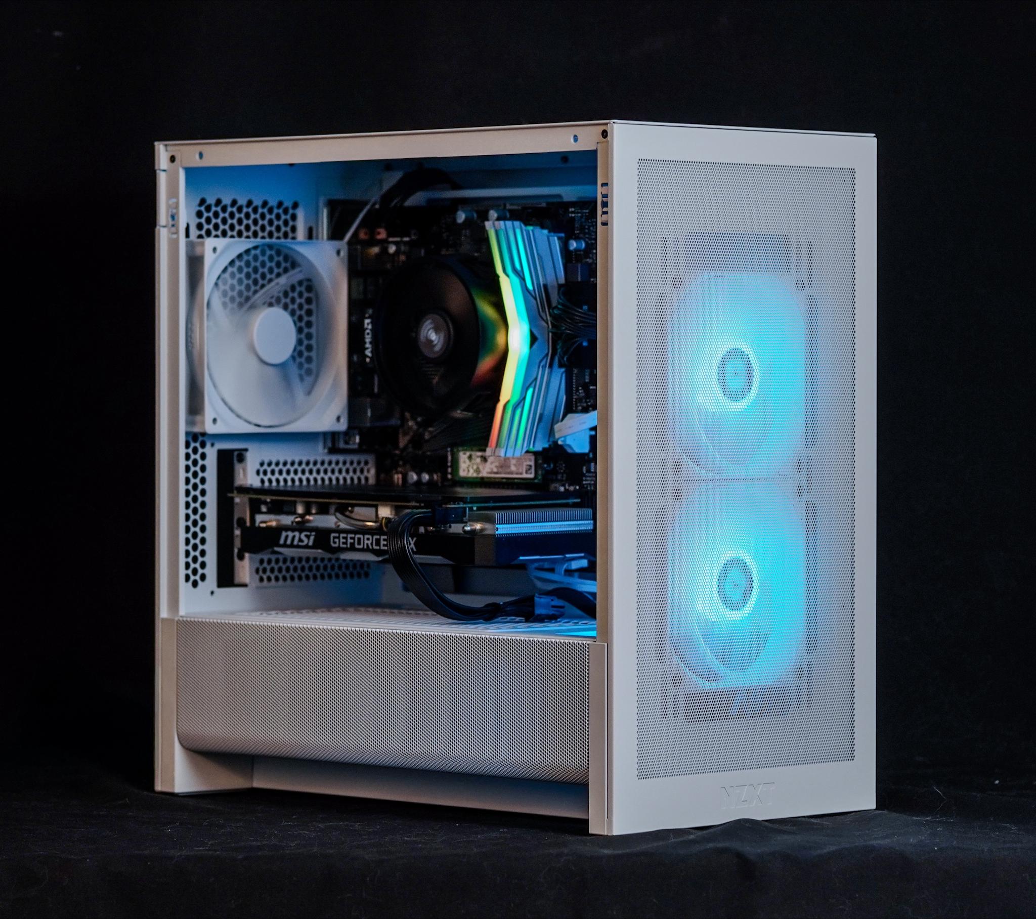 Glacier Valley (V4) Gaming PC - AMD Ryzen 5 3500X, RTX 2060, 16GB