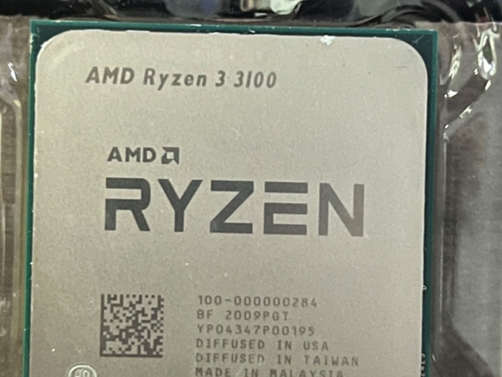 Ryzen 3 3100 w/ Wraith Stealth Cooler