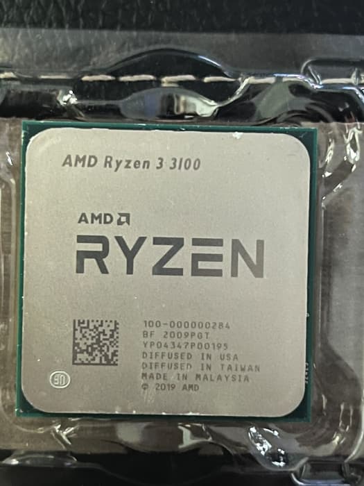 Ryzen 3 3100 w/ Wraith Stealth Cooler