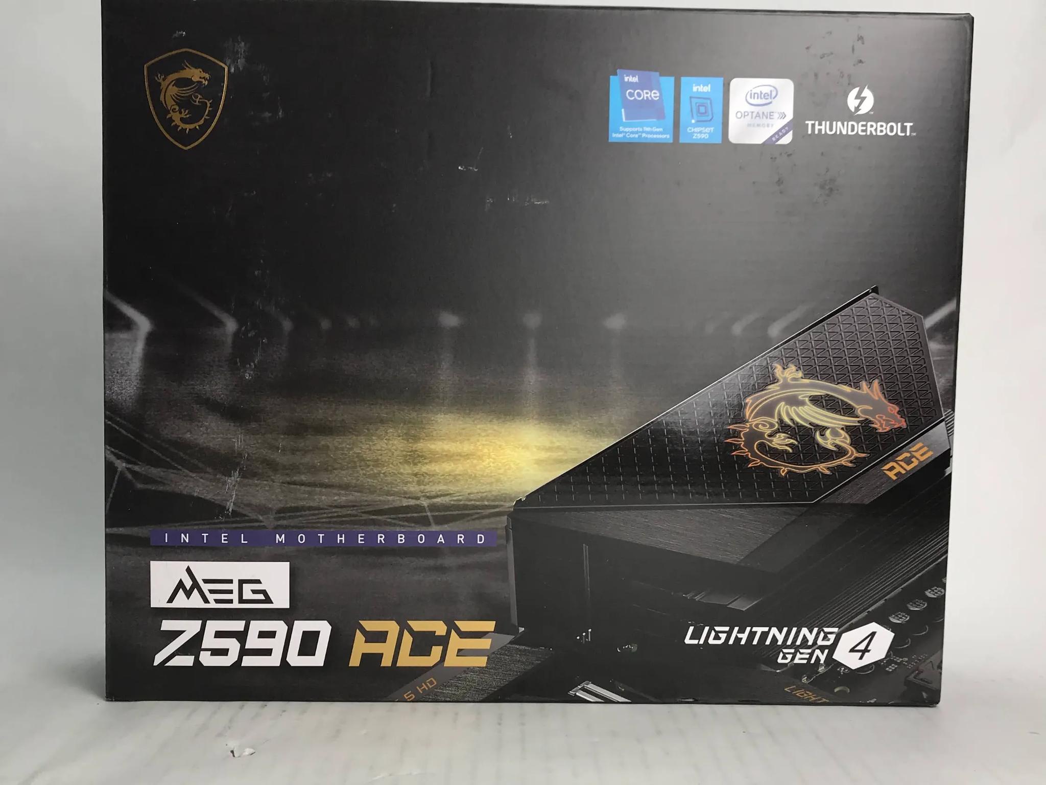 MSI MEG Z590 ACE Gaming Motherboard - Intel 10 & 11th Gen