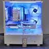 RX 9060 XT 16GB | All White Custom Gaming PC | Ryzen 5 5500X3D | 32GB DDR4 | 1TB SSD | Win 11 Pro