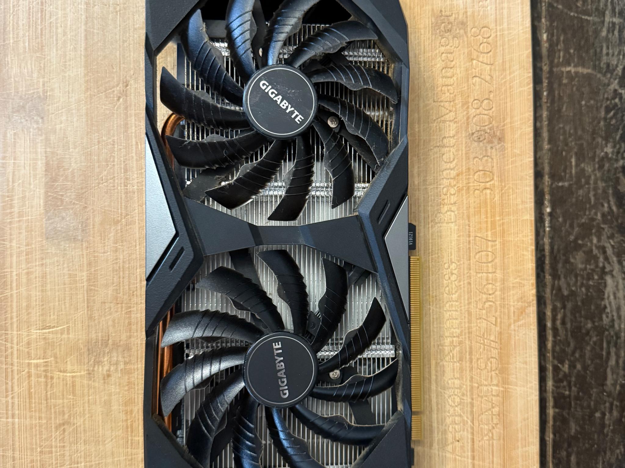 Gigabyte GEFORCE RTX 2060 super dual fan