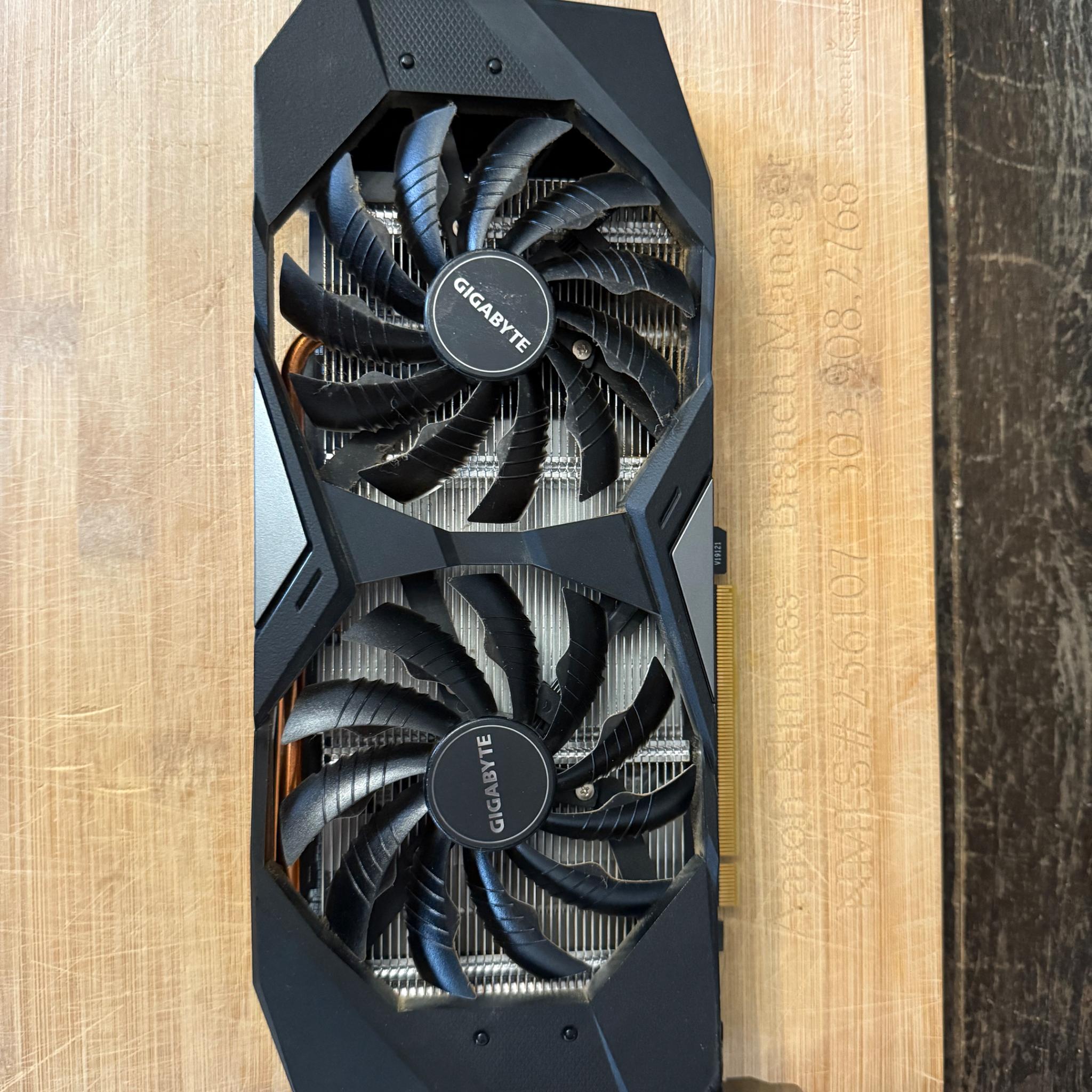 Gigabyte GEFORCE RTX 2060 super dual fan