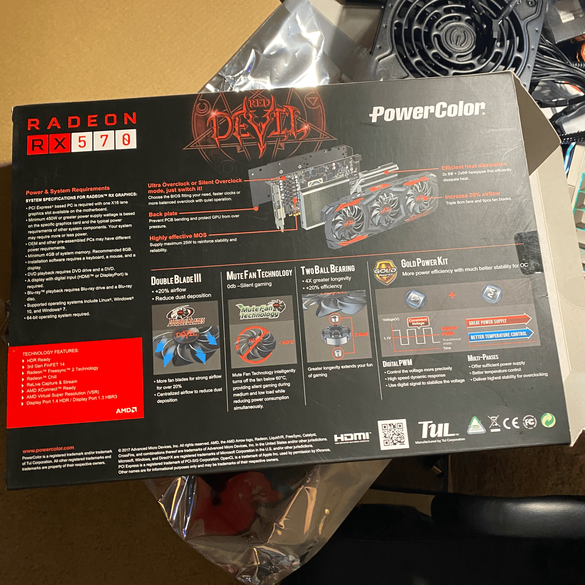 PowerColor Radeon RX 570 4GB Red Devil