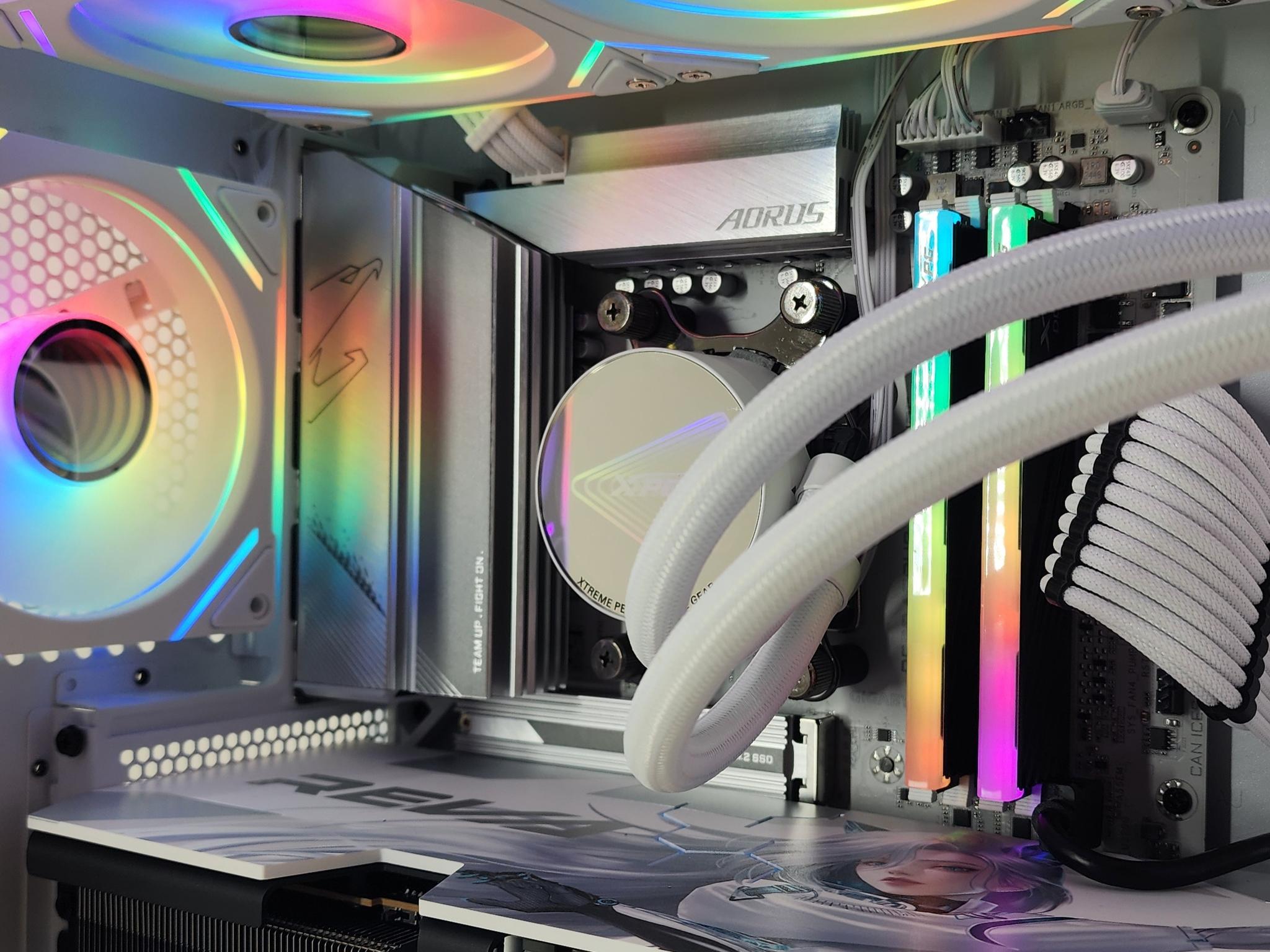 Gaming PC Ryzen 7 7800X3D 32GB RAM 2TB SSD RX 9070 XT 16GB Windows 11 Computer