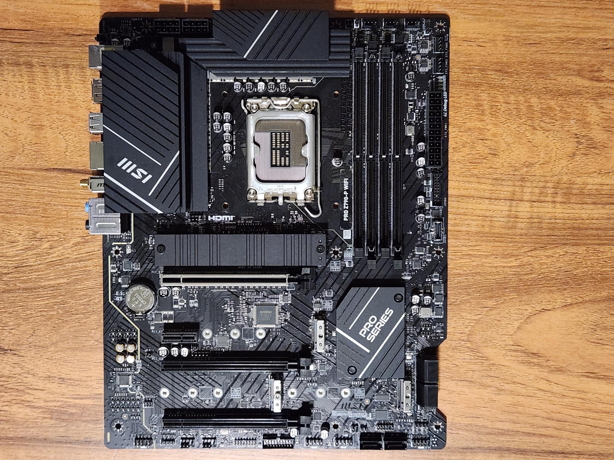 MSI PRO Z790-P WIFI Motherboard + WiFI Antennas