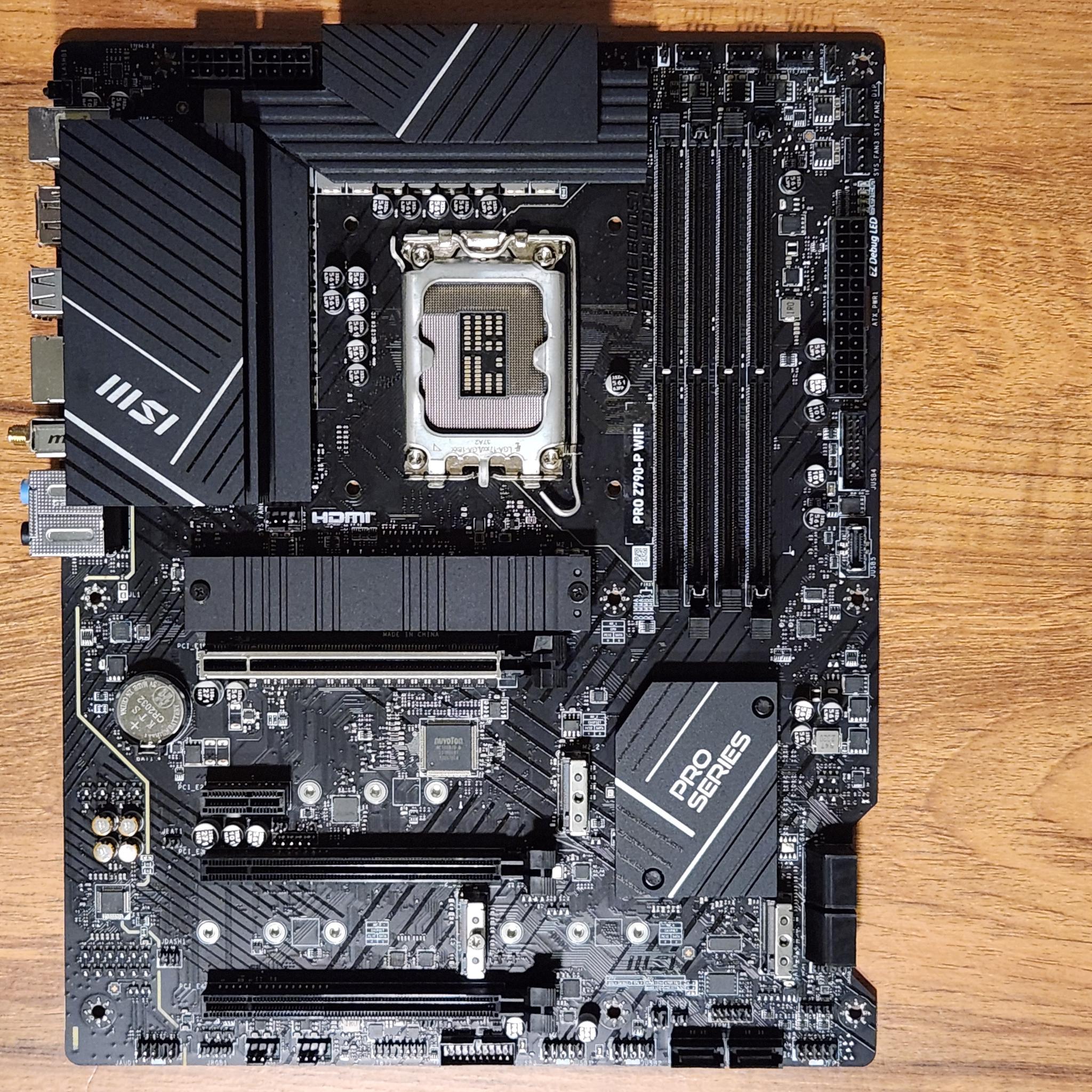 MSI PRO Z790-P WIFI Motherboard + WiFI Antennas