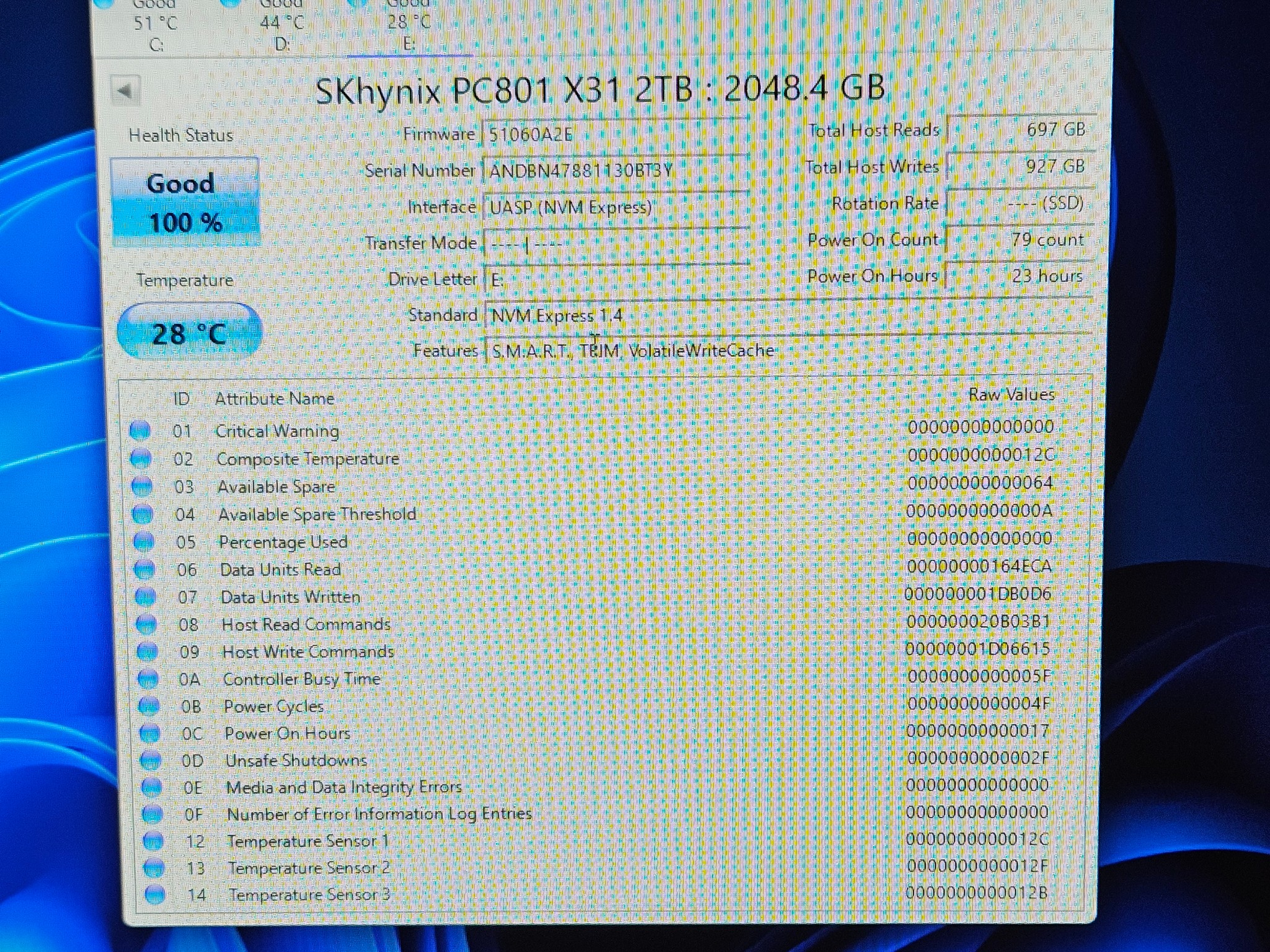 Sk hynix Beetle X31 Portable 2TB SSD Grey with DRAM