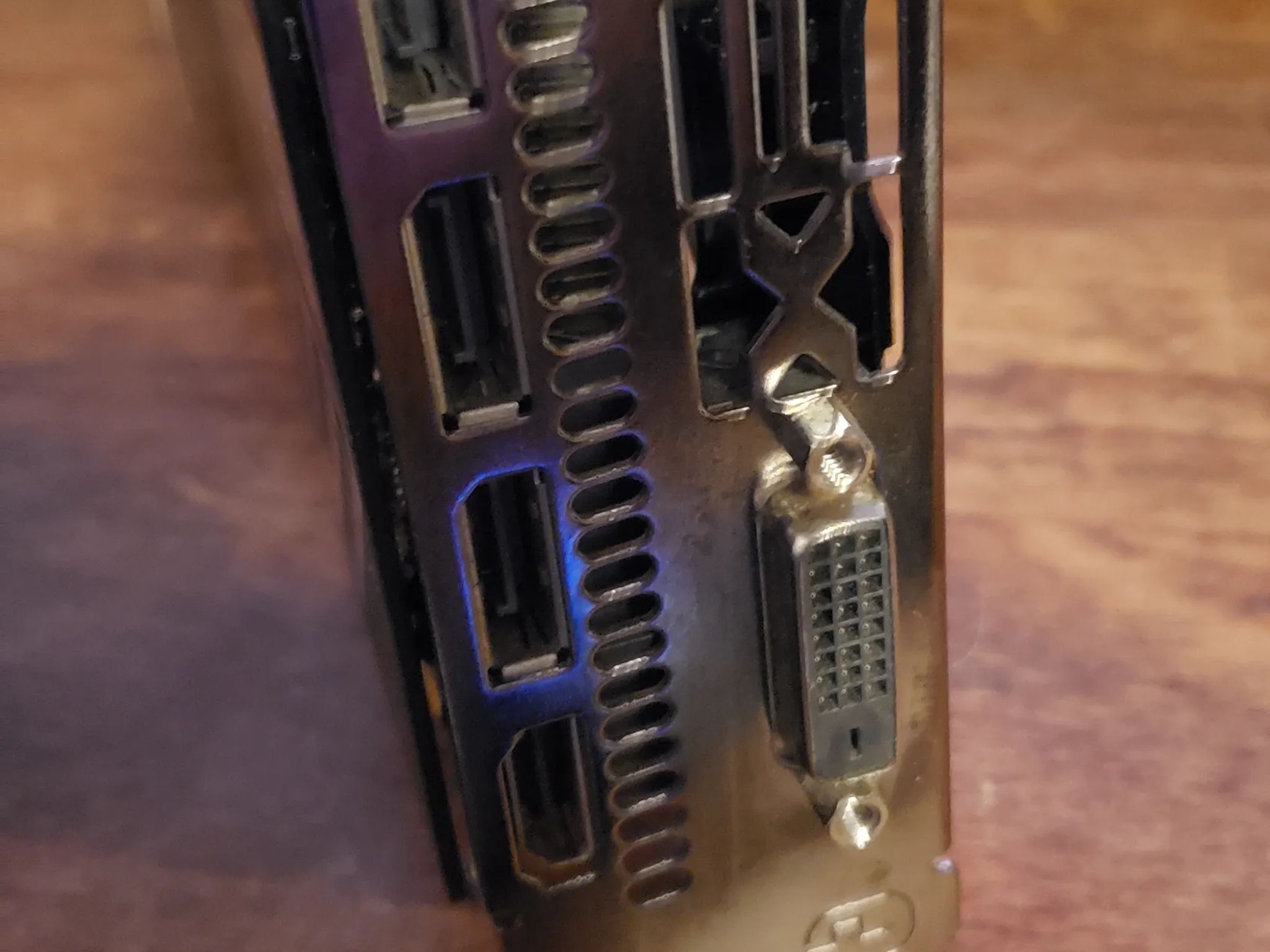 XFX RX 580 graphics card with 8gb memory