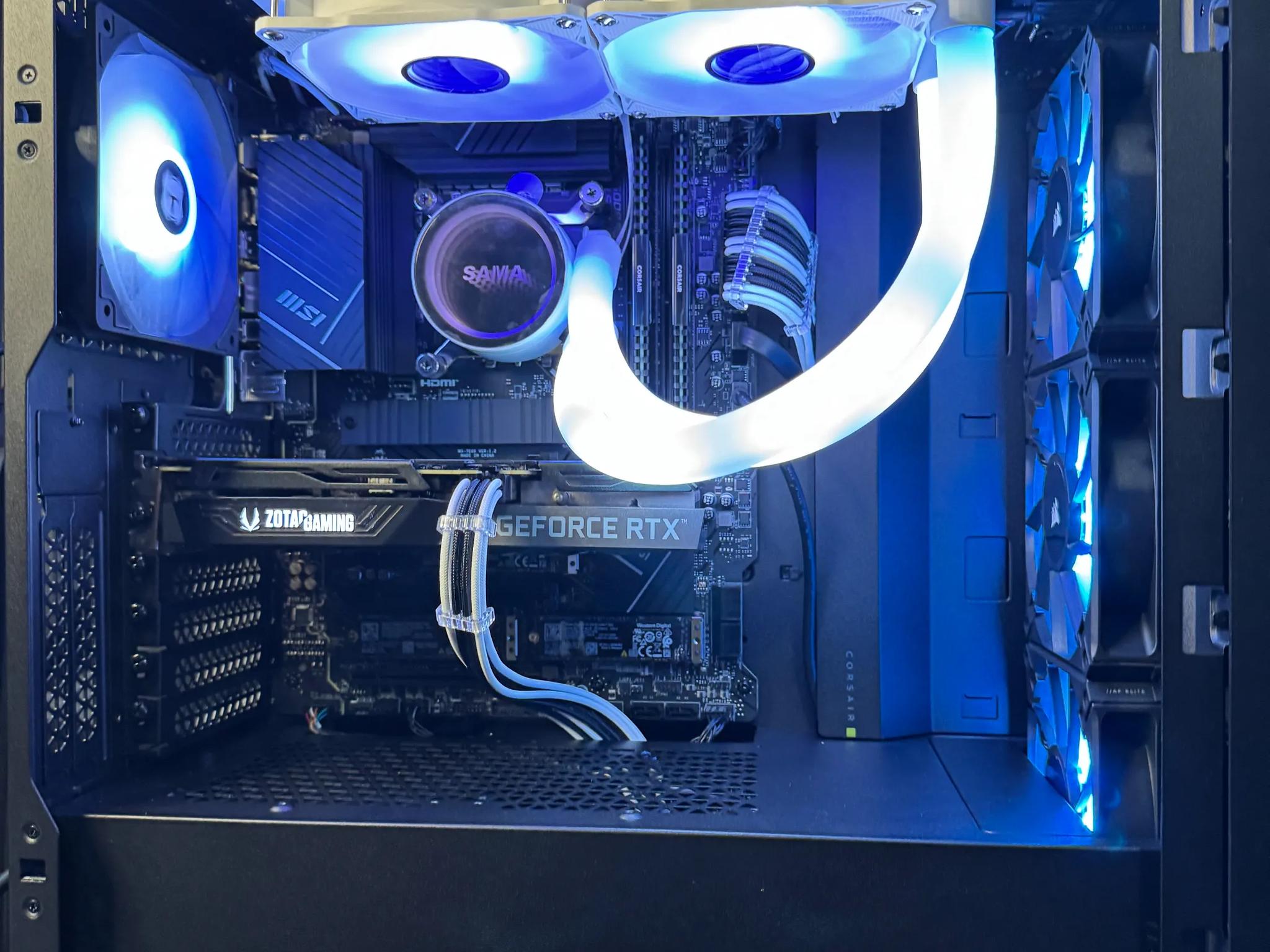 🖤⚪✨YinYang Ti PC 🖤⚪✨ i7 12700K| RYX 3060Ti| 32 GB DDR4 | 1.75 TB NVMe