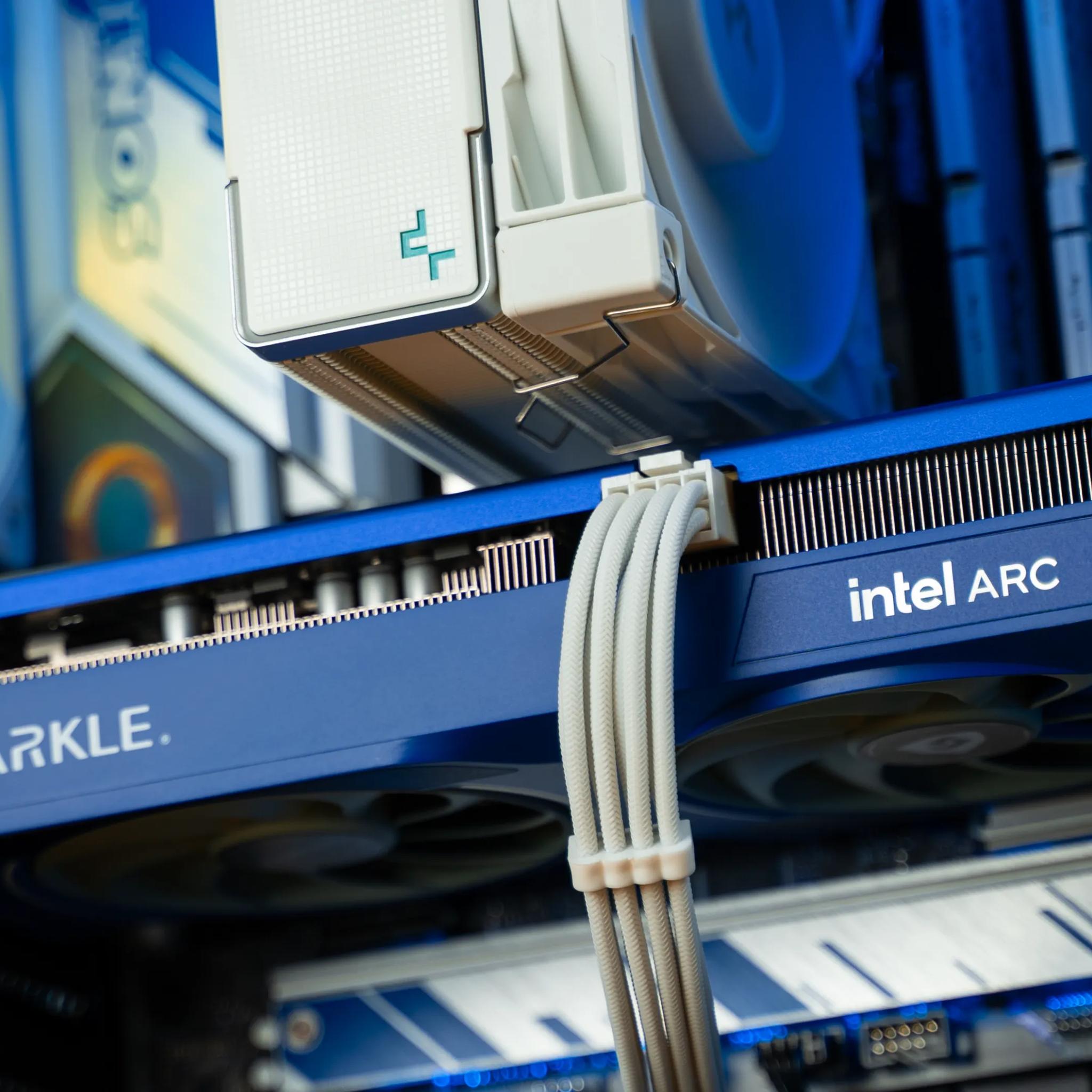 “Sonic's Arc” Intel Arc B570 i5 12400F 32GB Windows 11 Pro 1TB Gaming PC Powerhouse