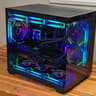 🖤 Ryzen 5 7600X3D + RX 7900 XT | 1440p Gaming Beast | Black RGB Infinity-Mirror Build