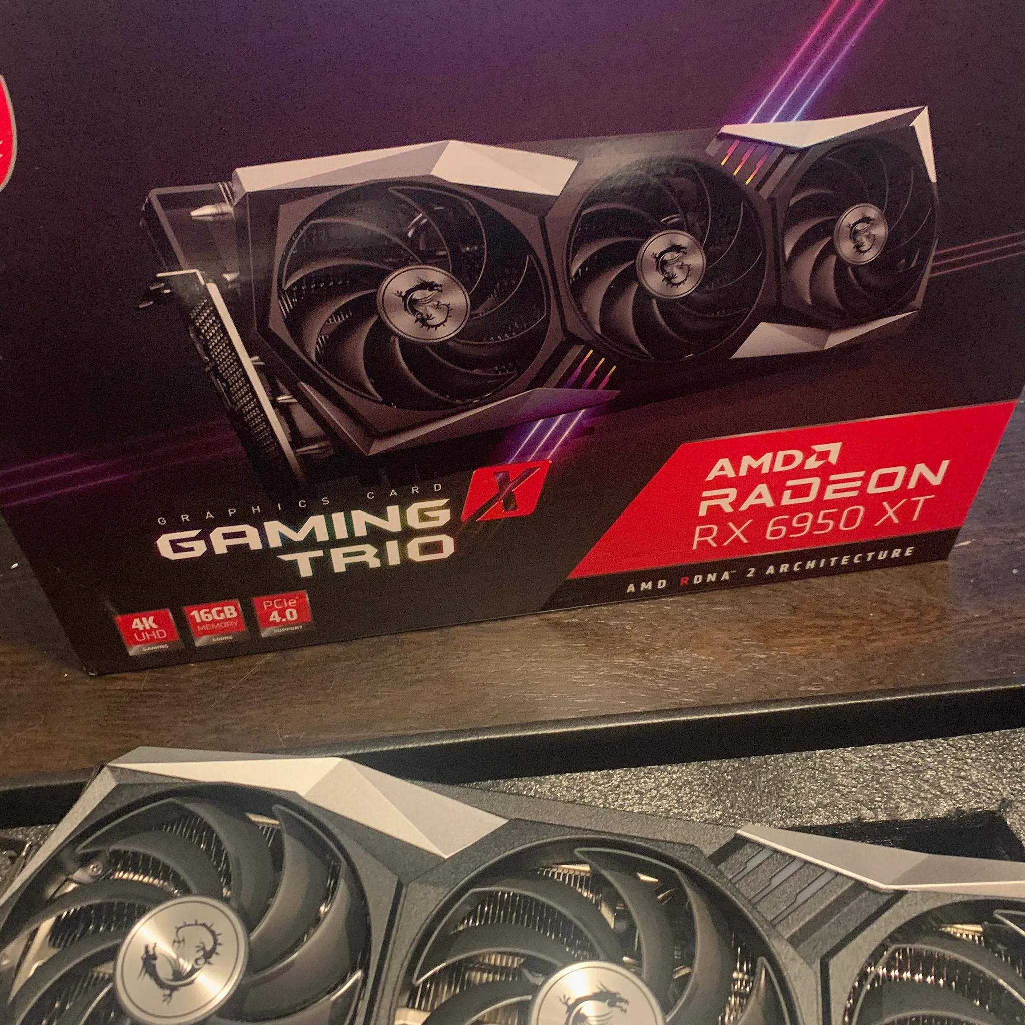 MSI Gaming X Trio RX 6950 XT LNIB Like New In Box!