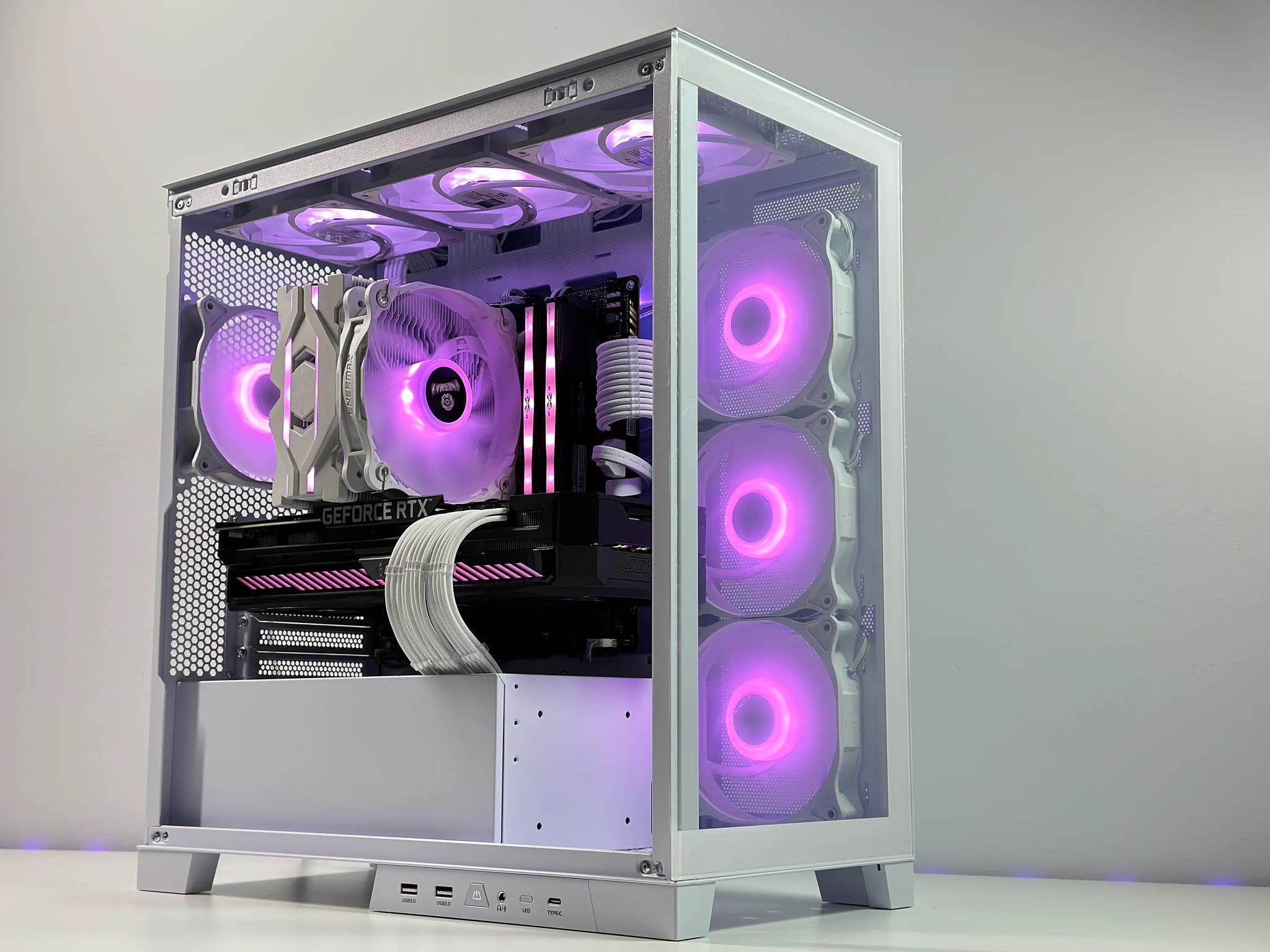 Iceberg🧊 Gaming PC❄️Nvidia RTX 3070 Ti 8GB❄️Intel 12400F 6 core❄️16GB DDR4❄️1TB NVME