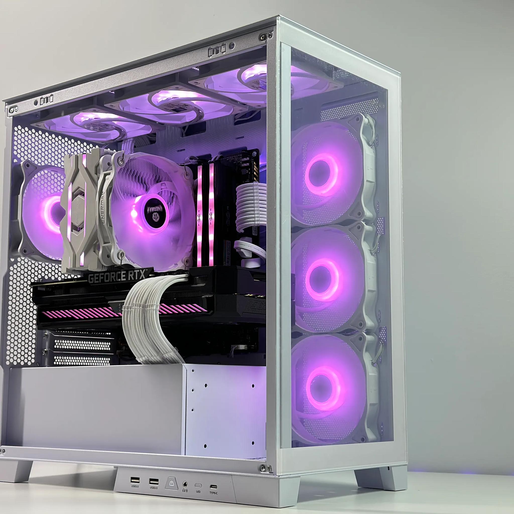 Iceberg🧊 Gaming PC❄️Nvidia RTX 3070 Ti 8GB❄️Intel 12400F 6 core❄️16GB DDR4❄️1TB NVME
