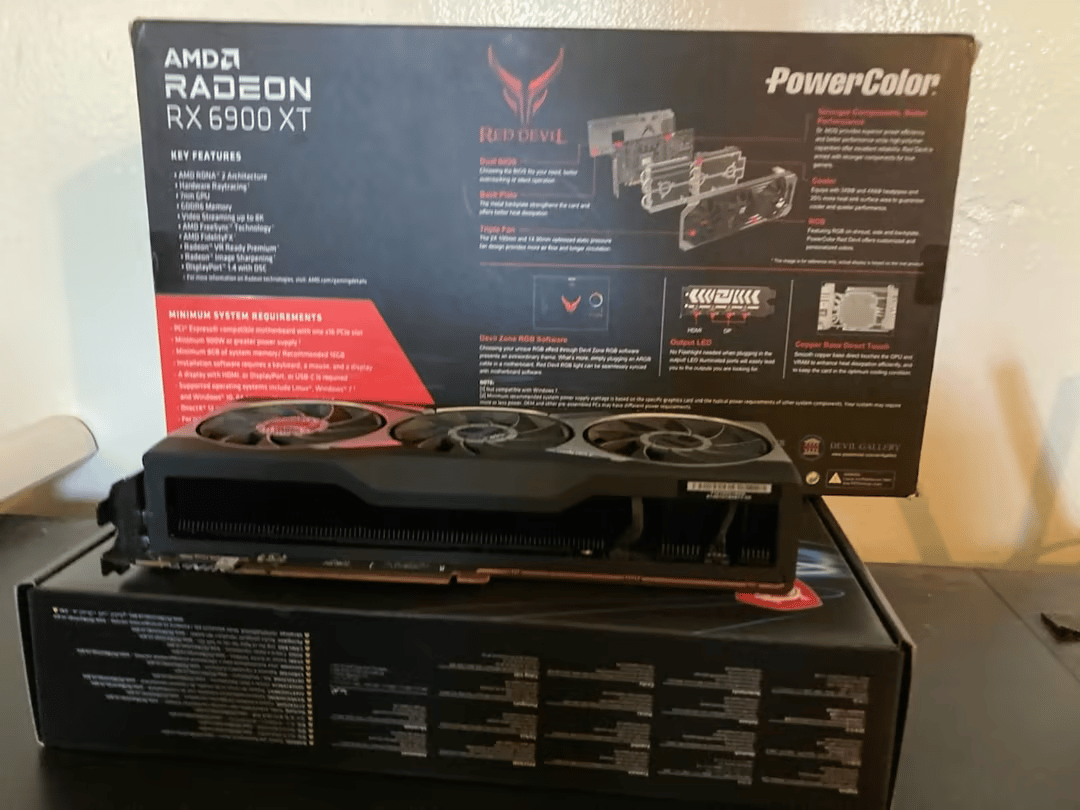 For sale! Used 16GB Sapphire Radeon 6800 XT Reference