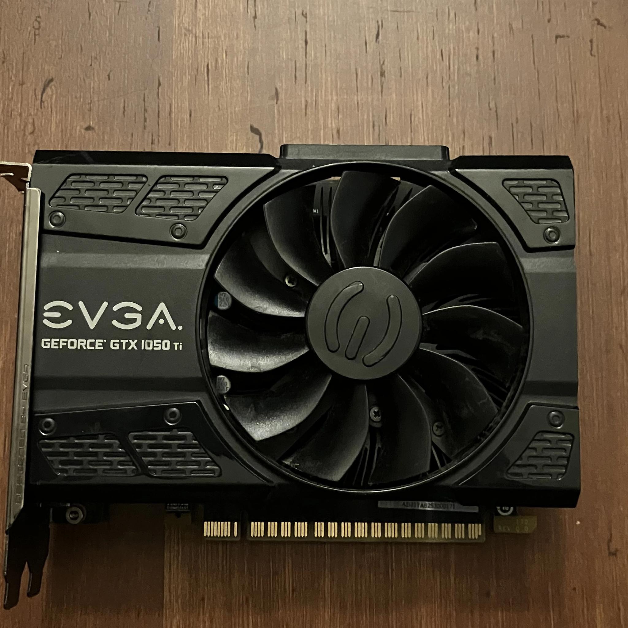 EVGA Geforce GTX 1050 TI Graphics Card