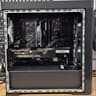 Black Lenovo Legion PC Case with Tempered Glass w/ 3 Fans