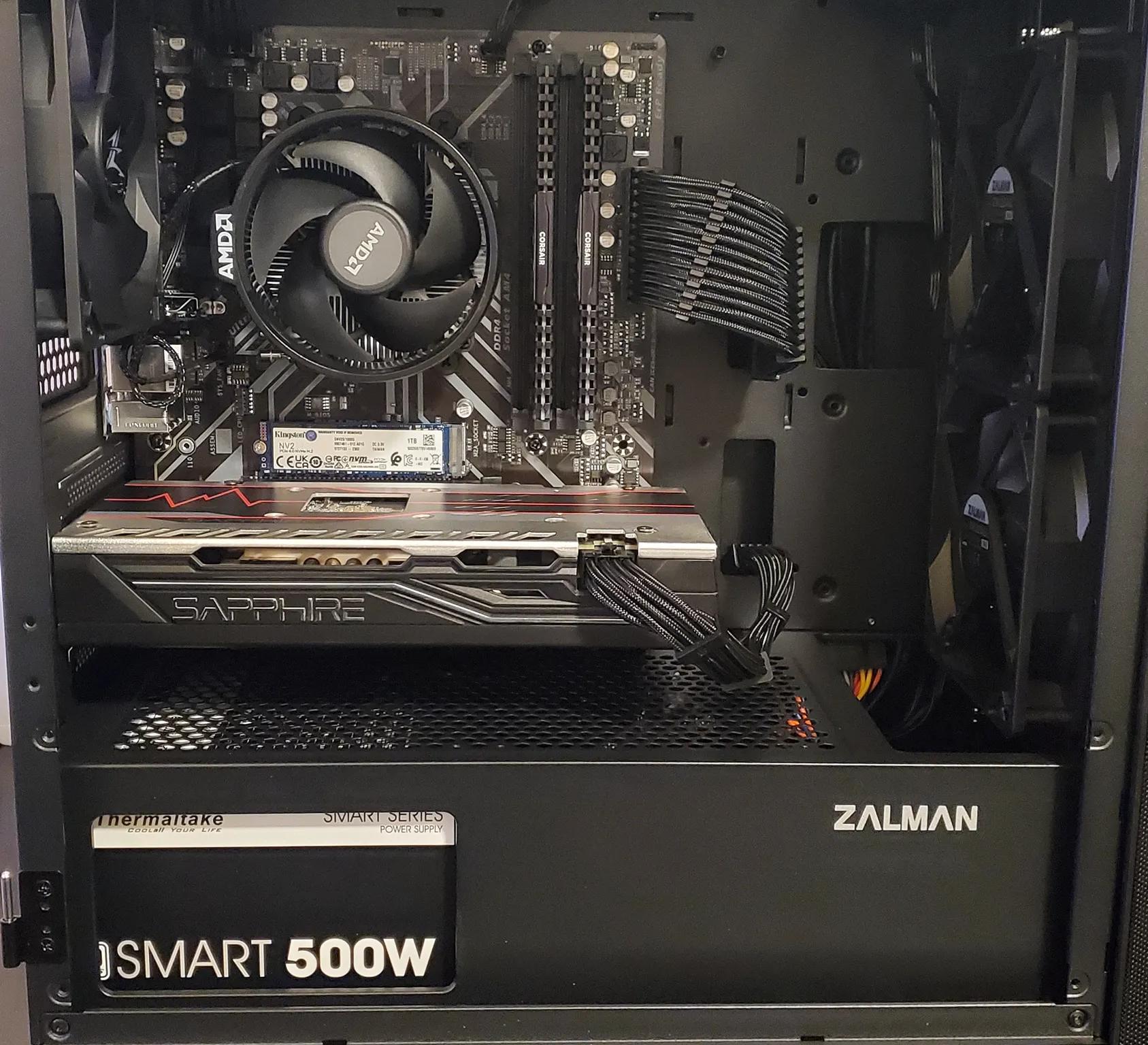 Ryzen 5 3600 rx 580 8GB