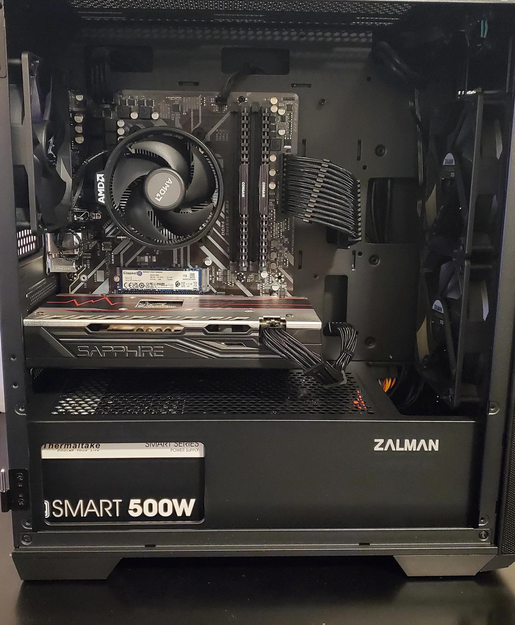 Ryzen 5 3600 rx 580 8GB