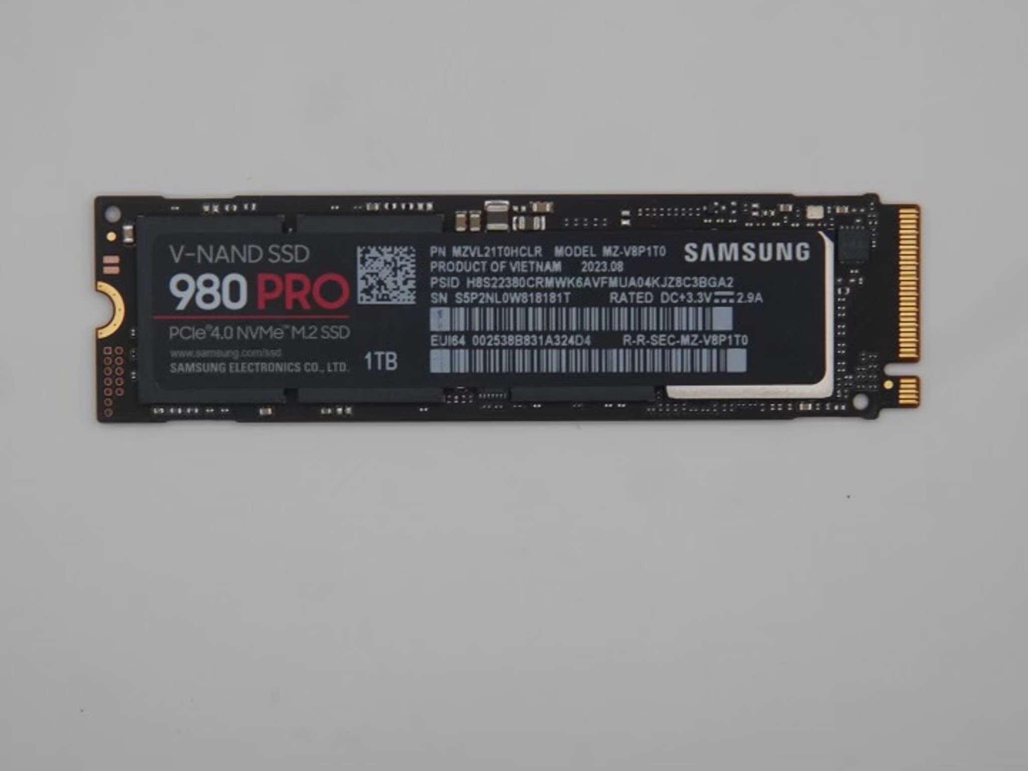 Samsung 980 Pro 1TB SSD Nvme