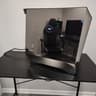 RTX 5070 4k gaming pc, built into a 2 way mirror gaming case!!!!!
