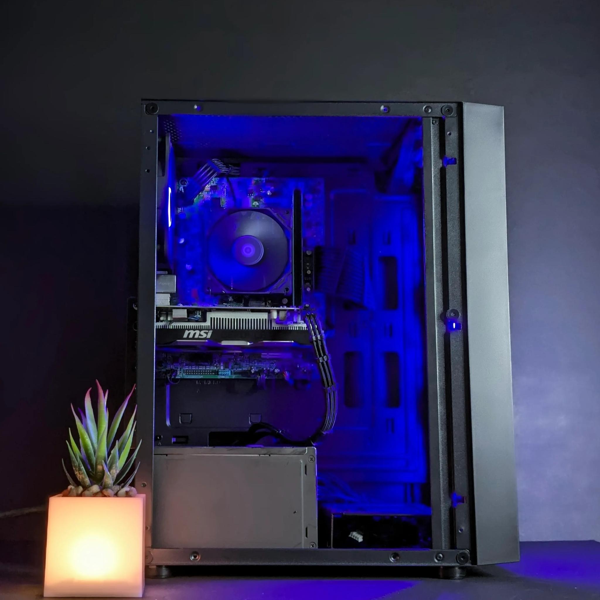 🔫💵@1080p Budget Gaming PC⚫️ GTX 1650⚫️I7-2600K⚫️16GB RAM⚫️500GB SSD⚫️