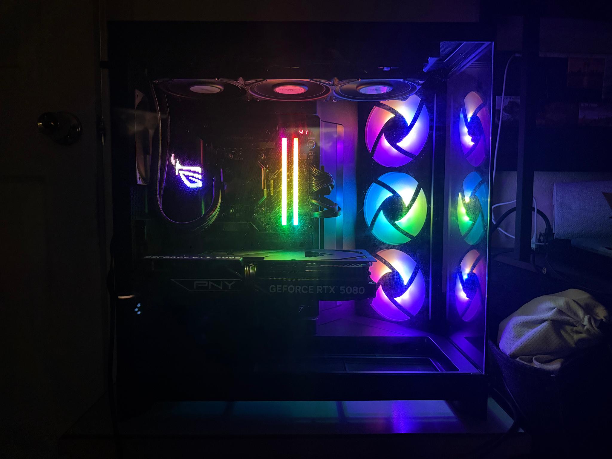 GeForce RTX 5080 Custom Gaming PC - Ryzen 7 9800X3D