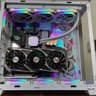 White Beast: RTX 3090 STRIX 24GB, Ryzen 9 5900X, 32GB DDR4 3600MHz Corsair Vengeance RAM, 5TB