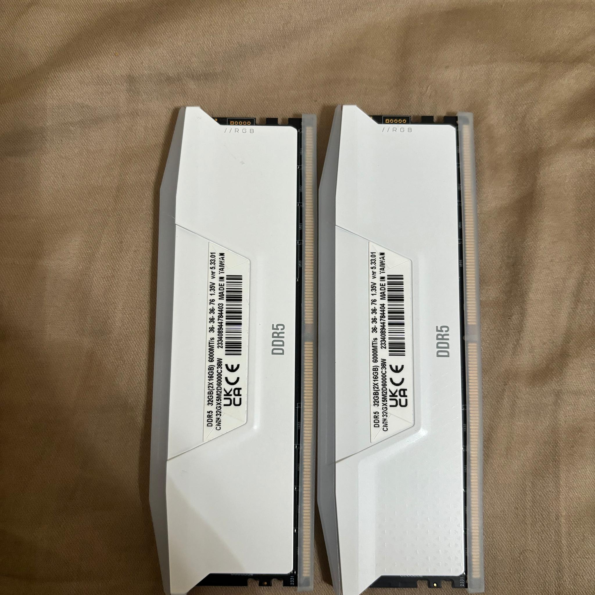 Corsair DDR5 2x16GB 6000MHZ