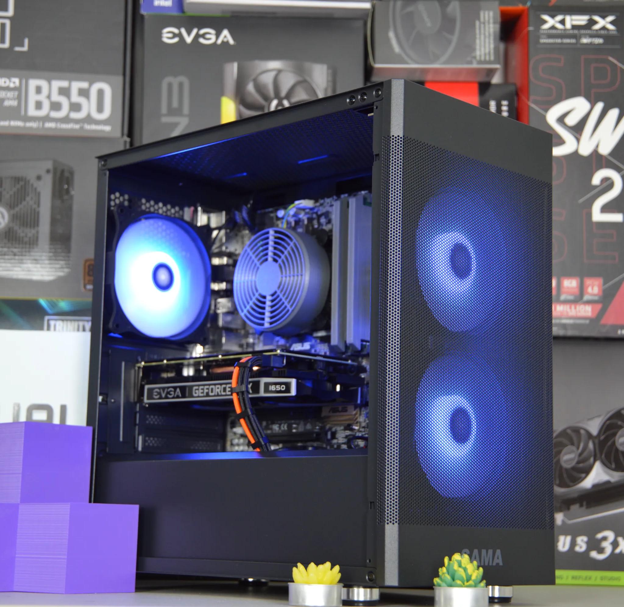 ⚫VALUE PC🟠| GTX 1650 4GB | INTEL i5 7500 | 16GB DDR4 RAM | 512GB SATA SSD | Midnight Orange |