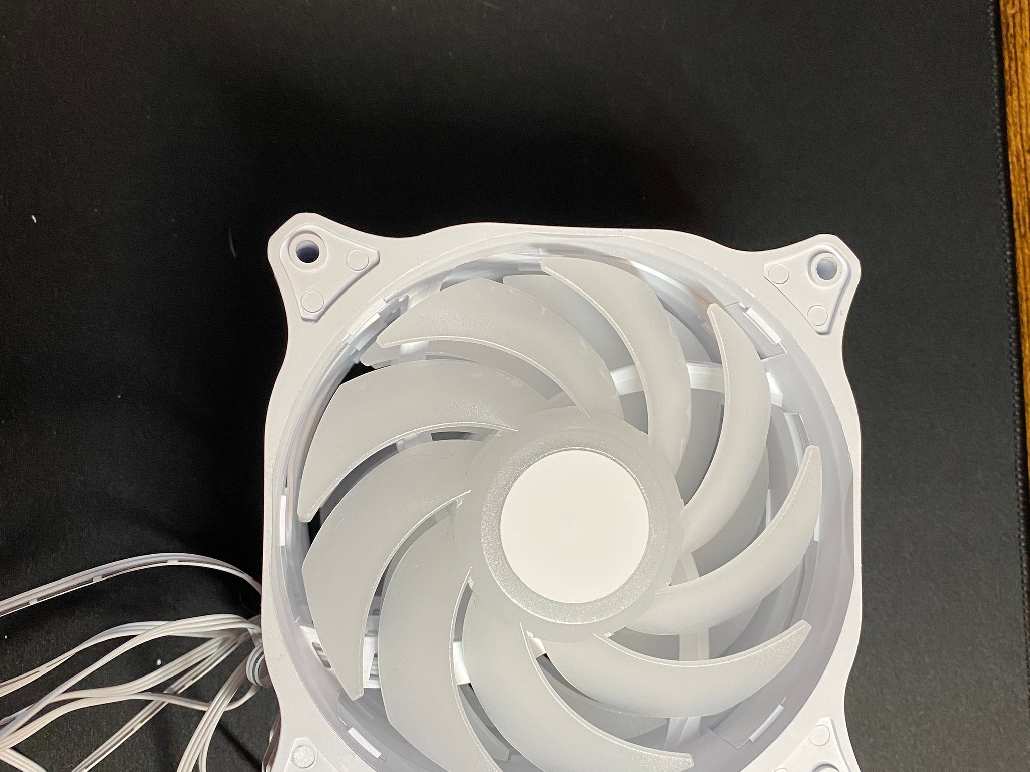 Sama White 120mm ARGB Case fans 4x