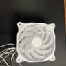 Sama White 120mm ARGB Case fans 4x