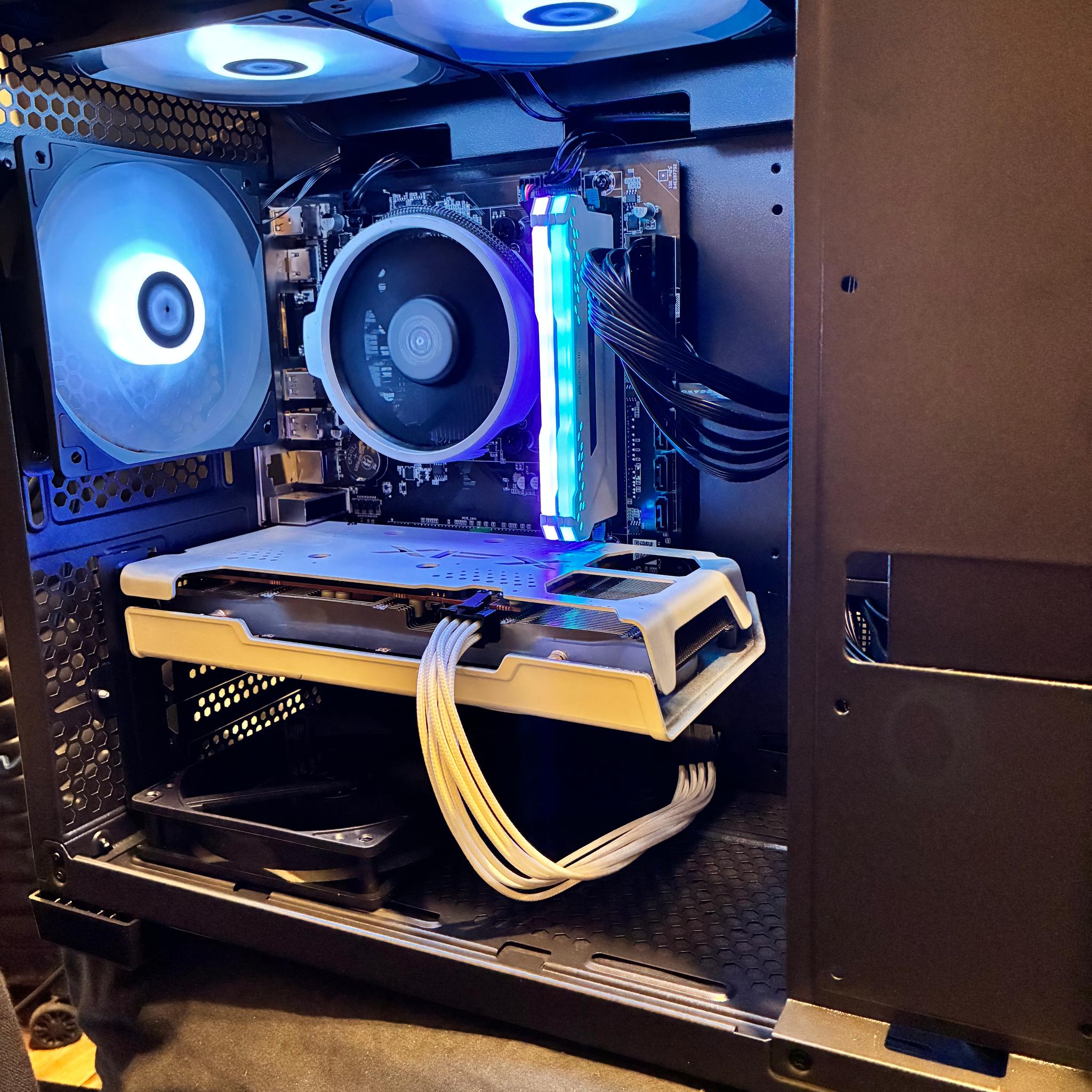 Ryzen 5 5600x + Rx 6600 Custom Build No Trades