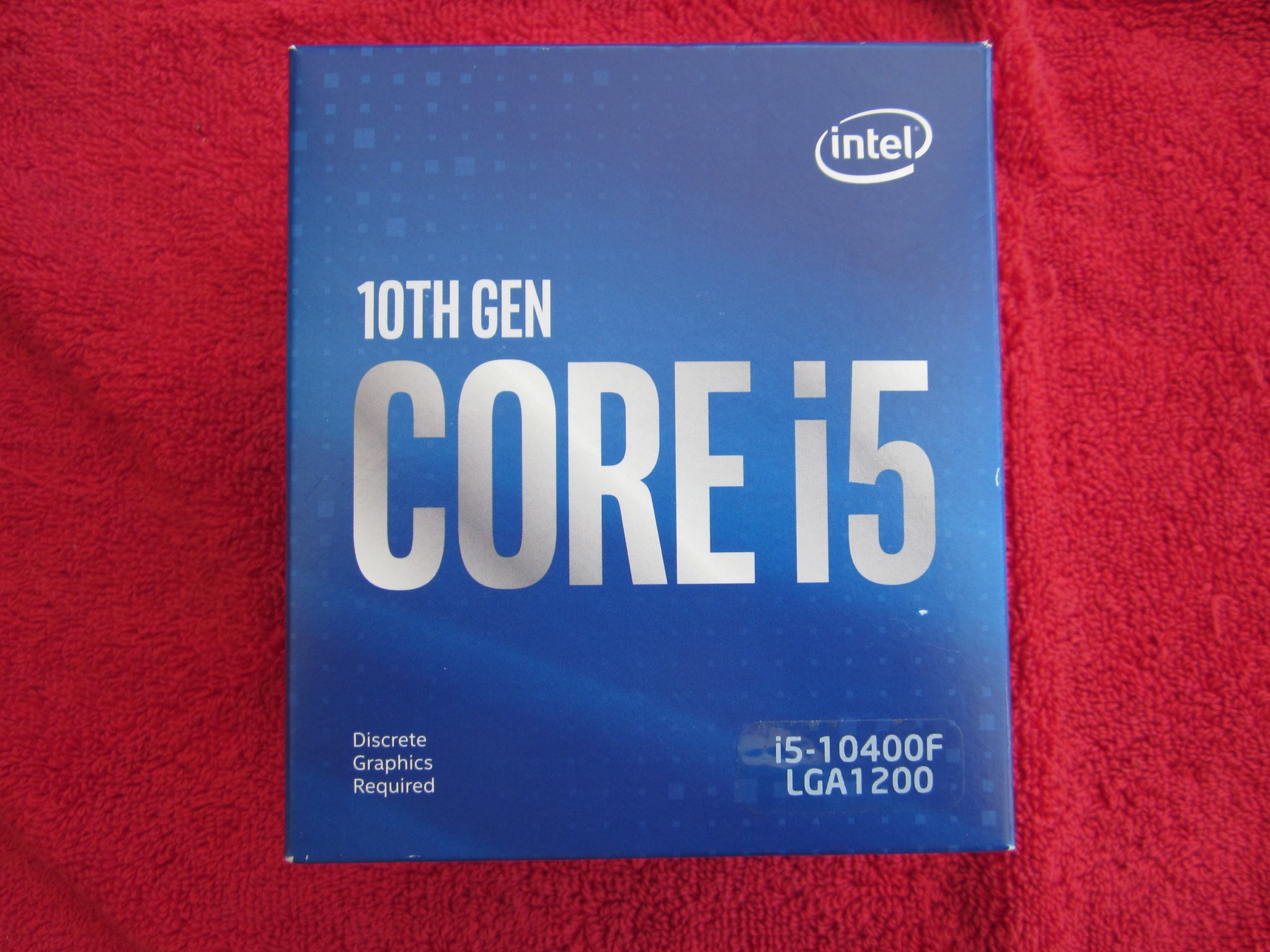 NEW SEALED! Intel Core i5-10400F 6-Core Comet Lake Processor LGA 1200