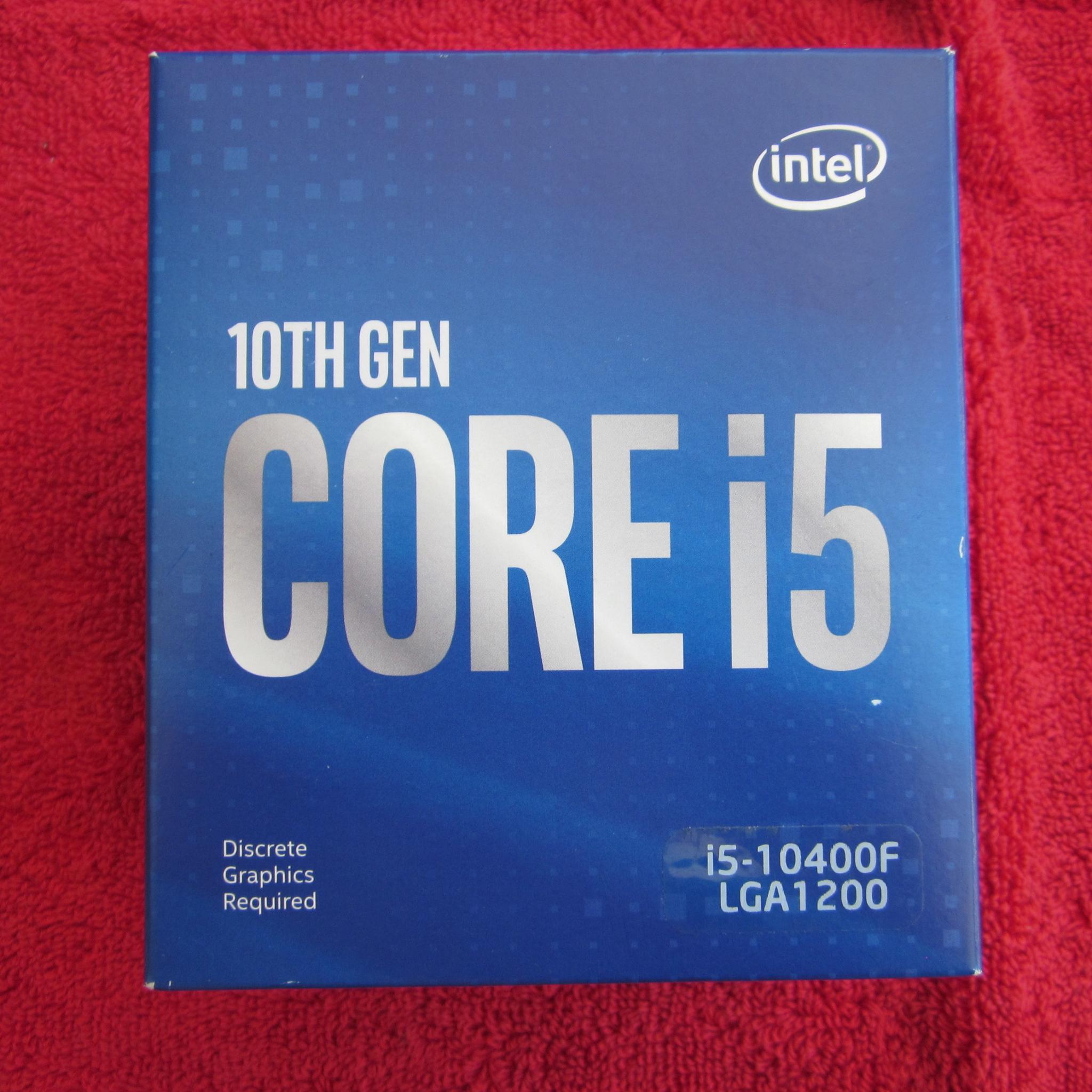 NEW SEALED! Intel Core i5-10400F 6-Core Comet Lake Processor LGA 1200