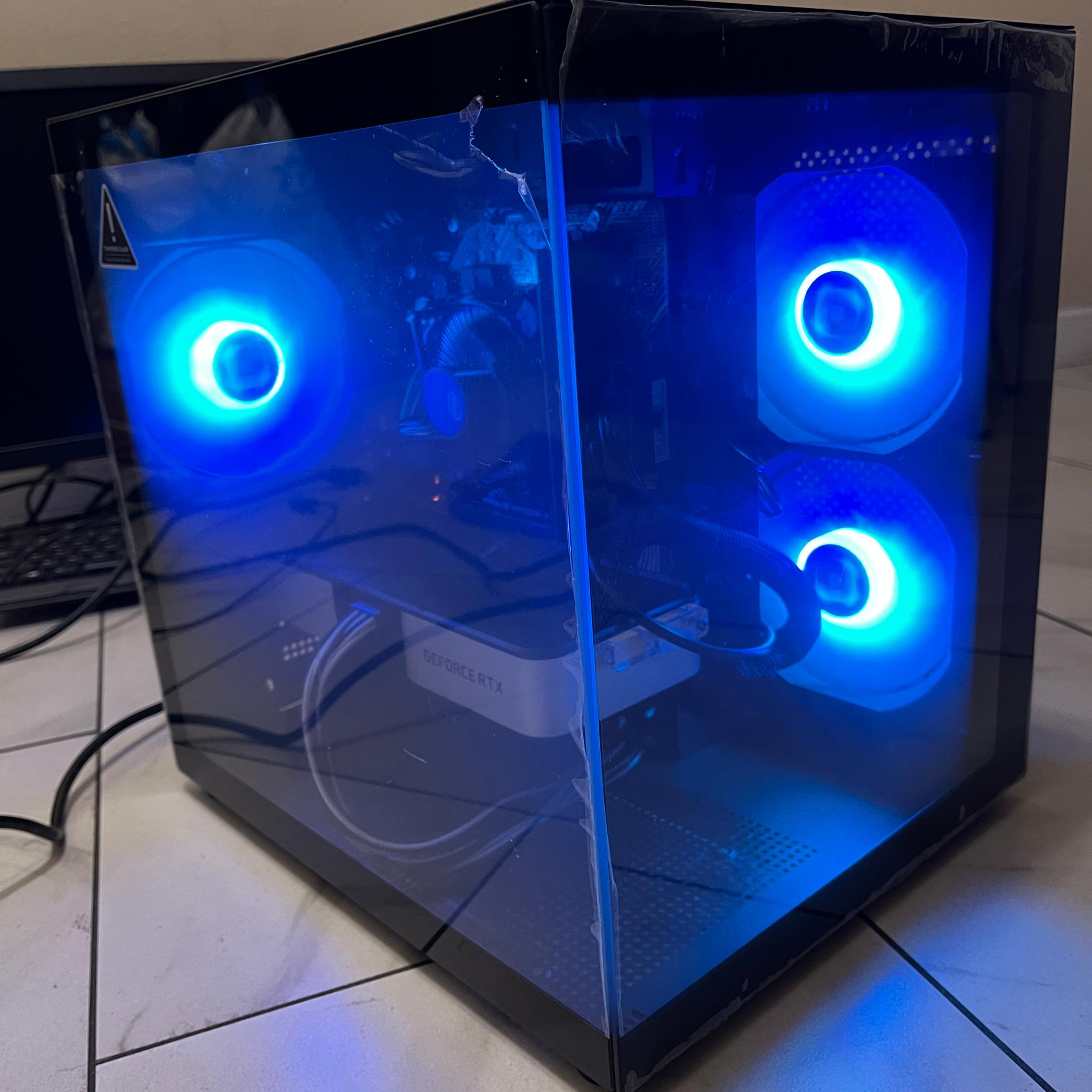 🟠🔥NVIDIA RTX 3060 Ti, Intel i5-10400, 16GB RAM, 1TB SSD, High Performance RGB Gaming PC w/ Remote
