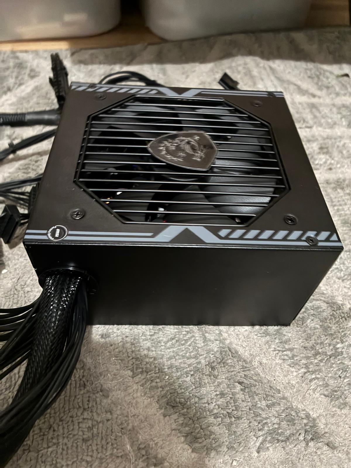 MSI MAG A550BN, Non-Modular Compact 550W Power Supply
