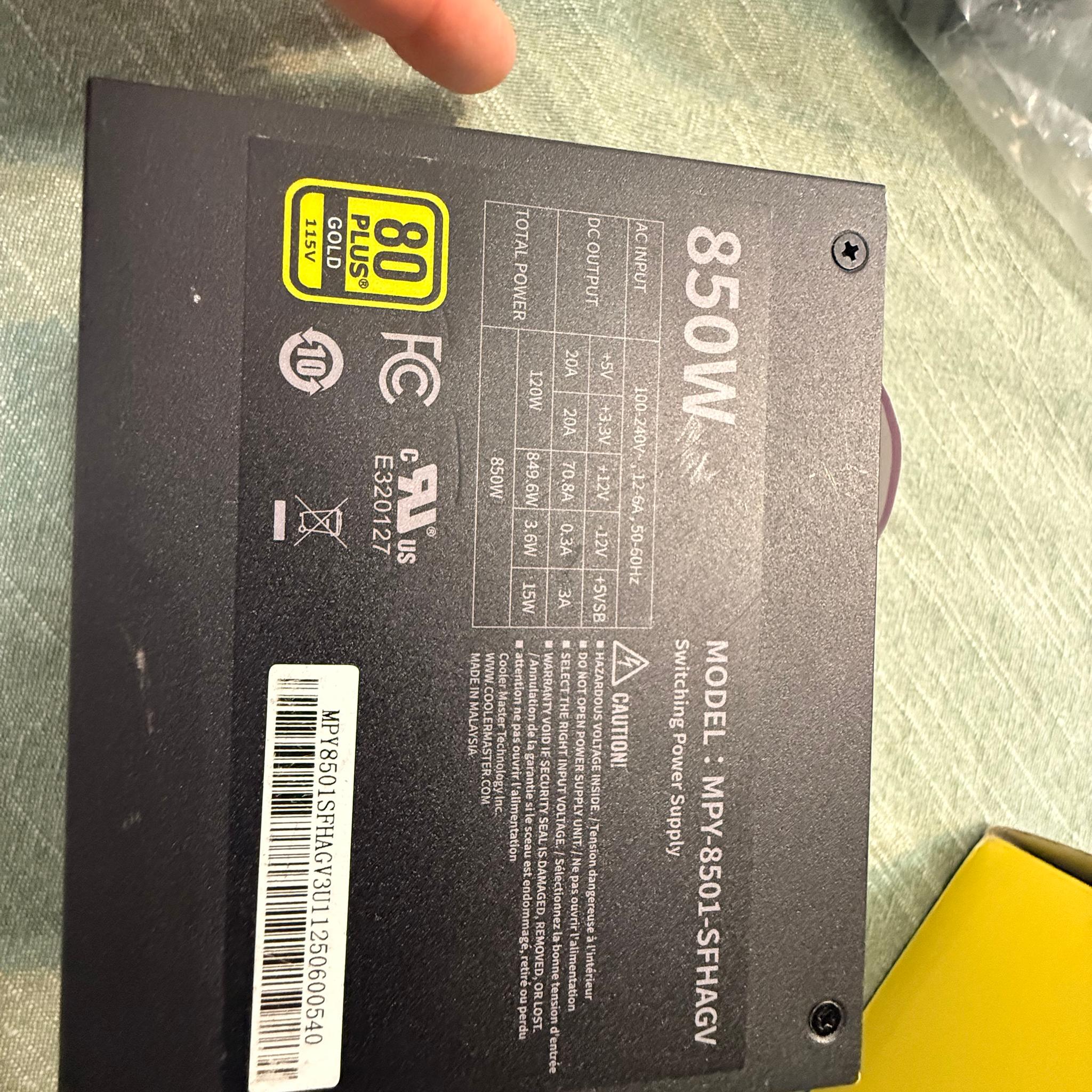 Cooler Master MWE Gold 850 - V2 SFX / ITX w/ bracket