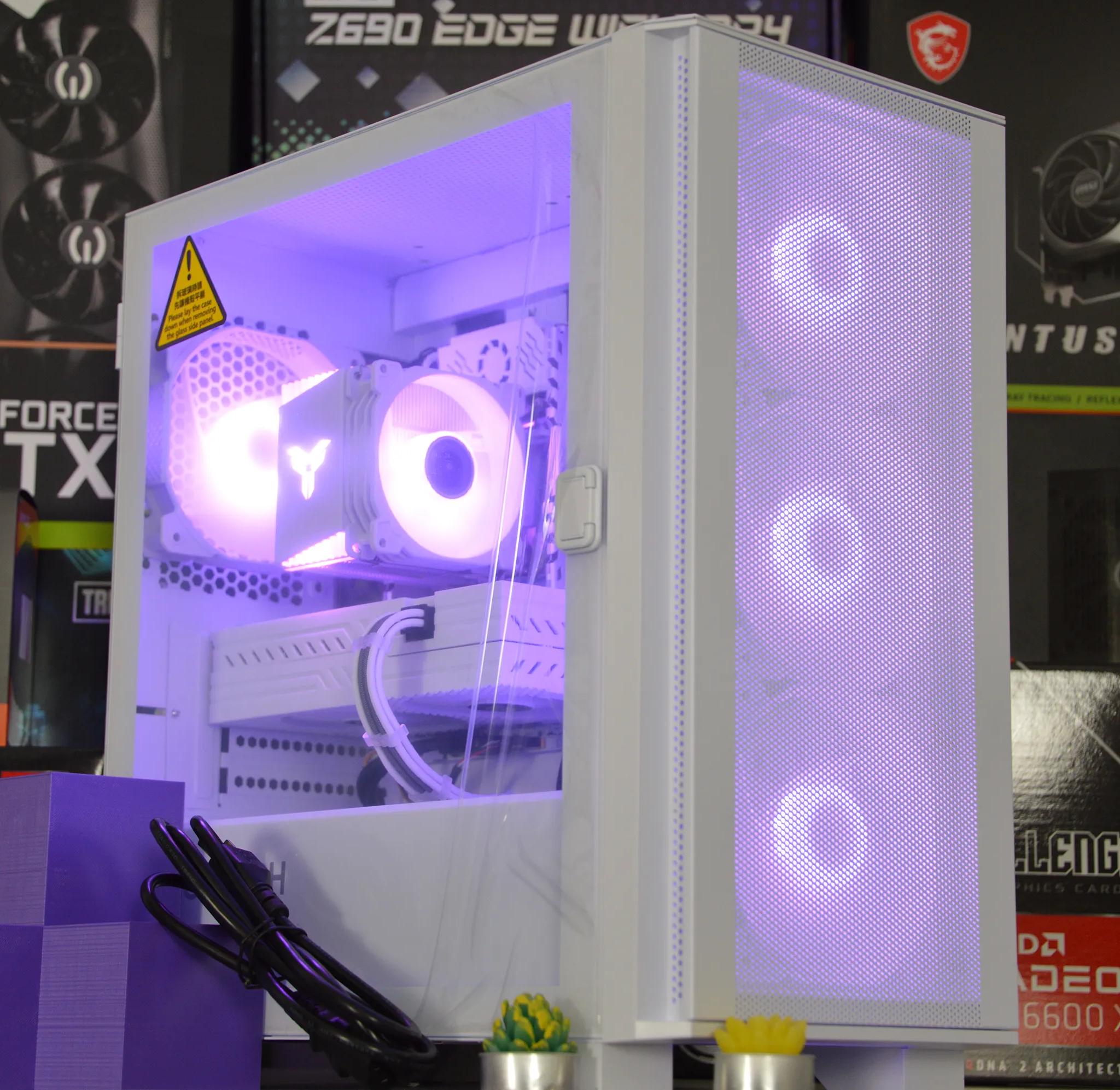 ❄️🌨| RX 580 8GB | INTEL XEON E5 2670 V3 | 16GB RAM | 1TB SSD | Crystal Snow |