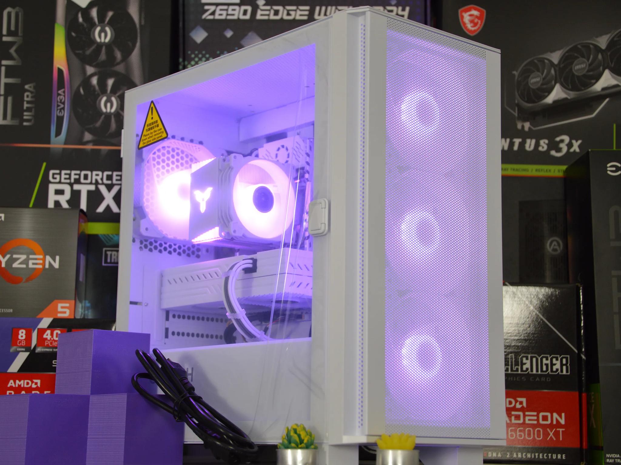 ❄️🌨| RX 580 8GB | INTEL XEON E5 2670 V3 | 16GB RAM | 1TB SSD | Crystal Snow |