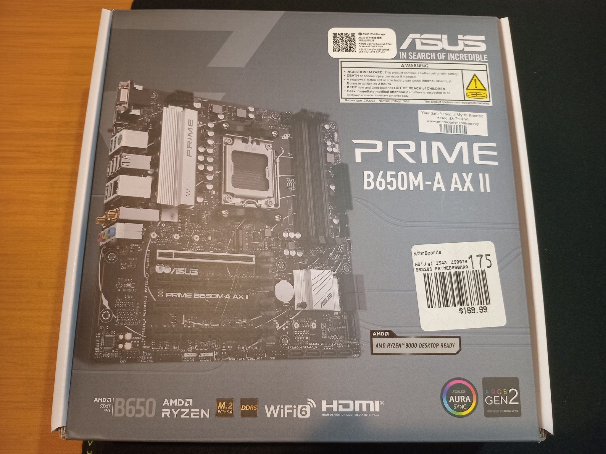 ASUS Prime B650M