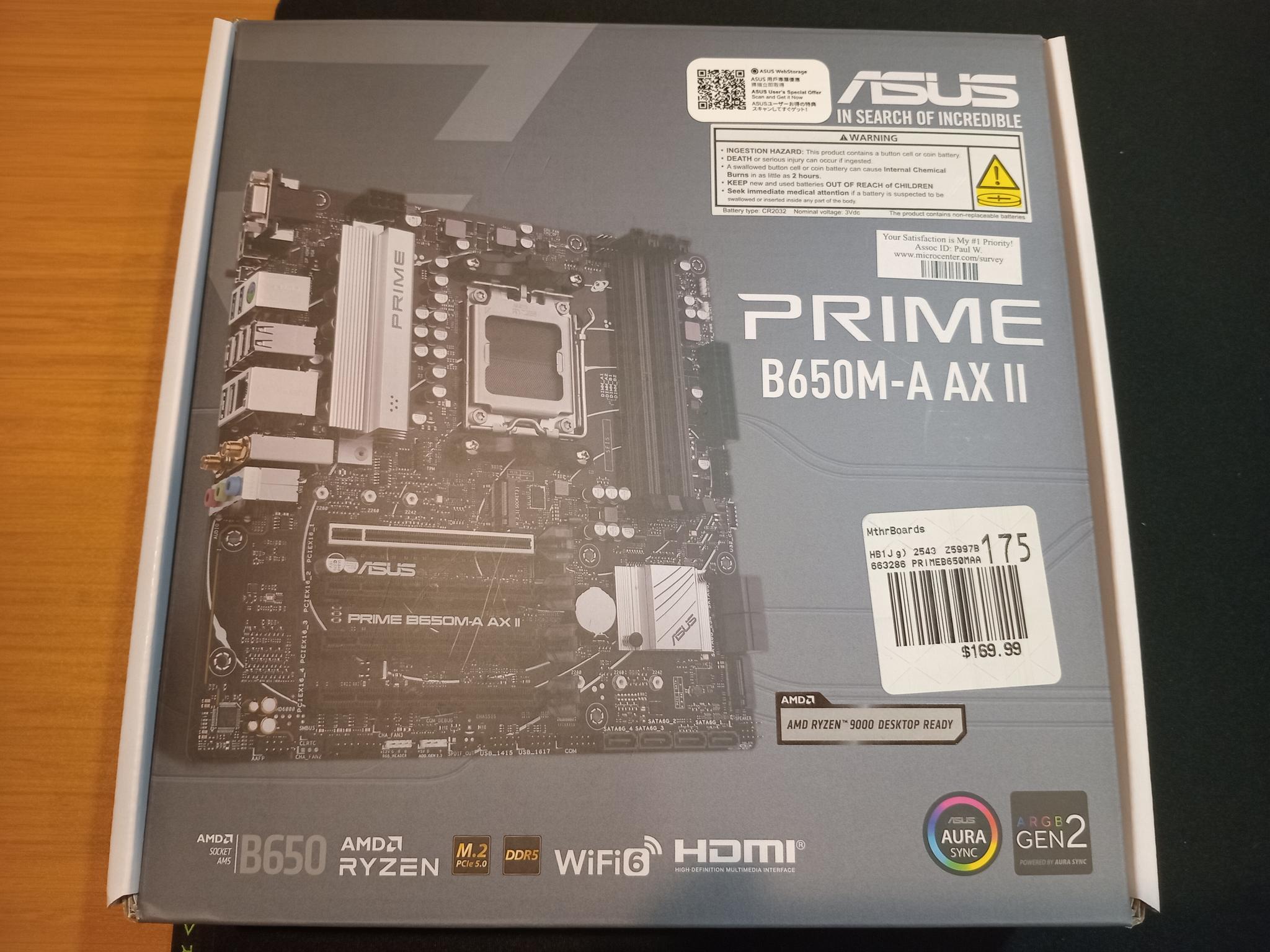 ASUS PRIME B650M-A AX II - Image 5