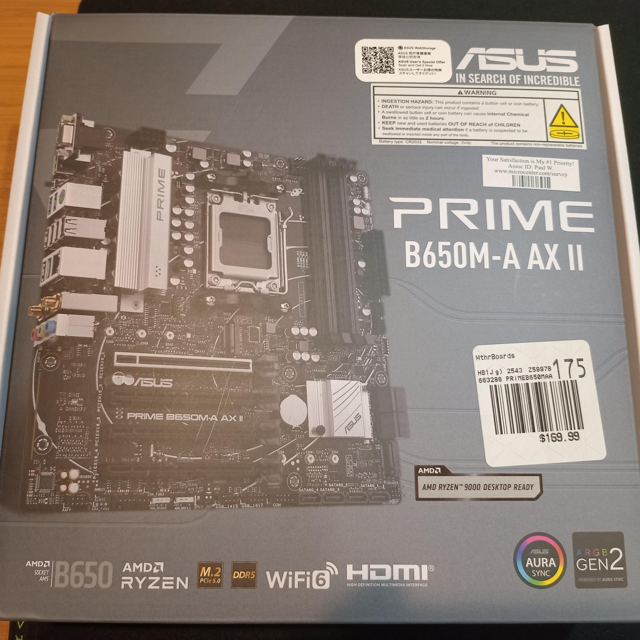 ASUS Prime B650M