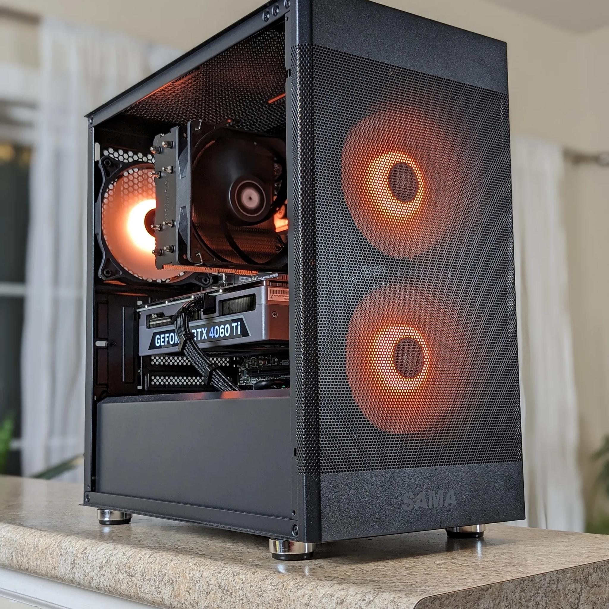 Mid Range Ryzen RGB Gaming PC - Ryzen 5 5600G - RTX 4060 Ti