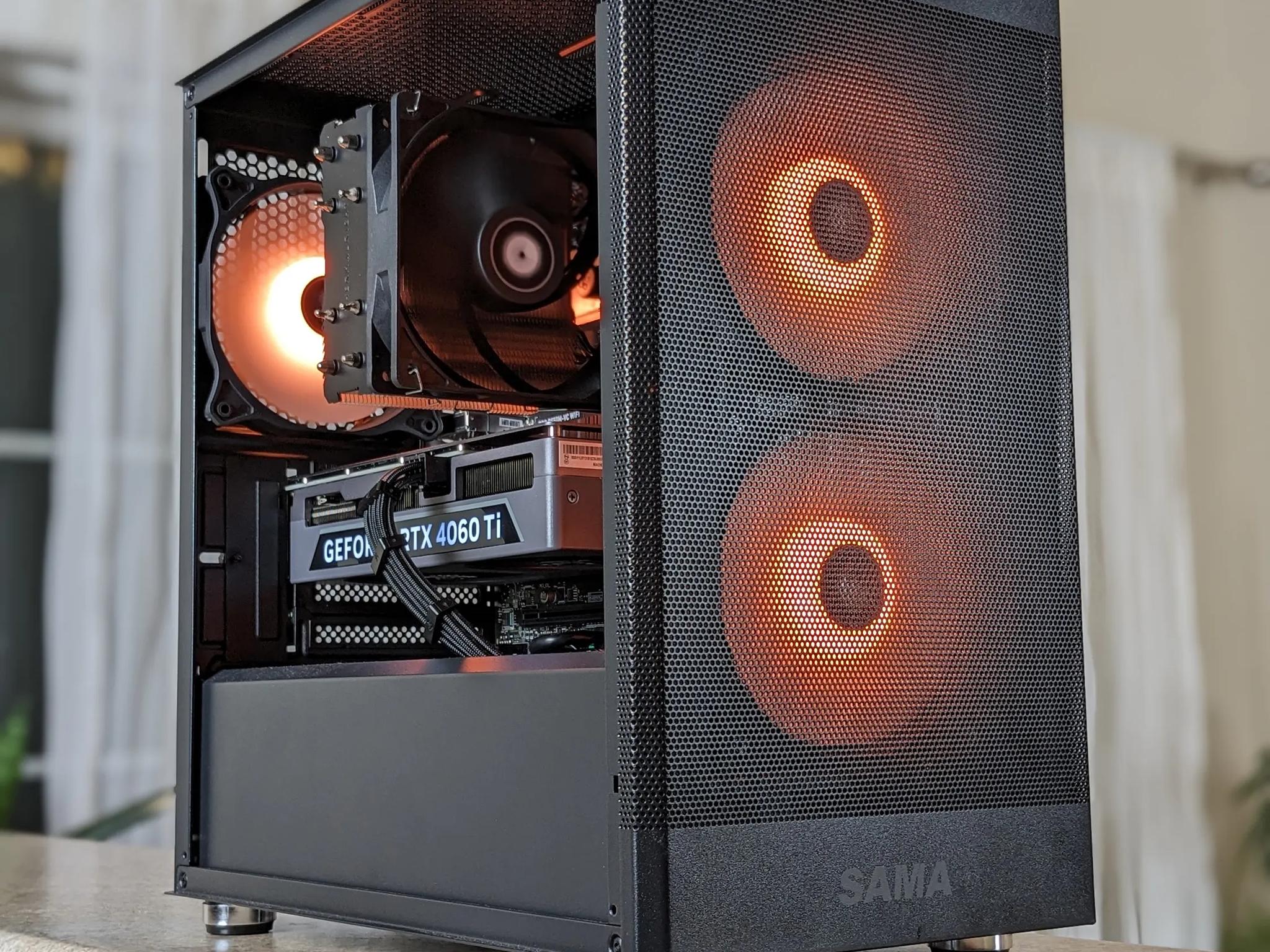 Mid Range Ryzen RGB Gaming PC - Ryzen 5 5600G - RTX 4060 Ti