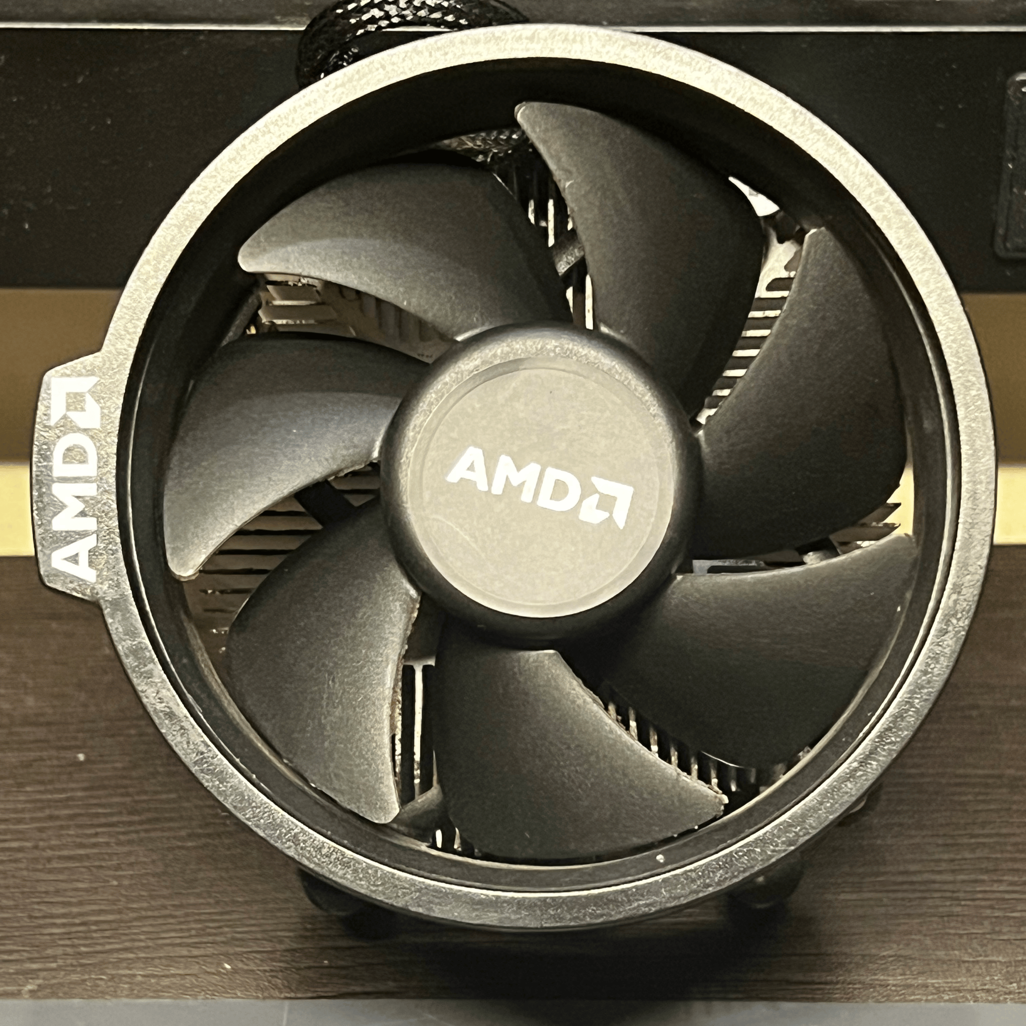 AMD Wraith Spire Socket AM4 4-Pin PWM Copper Core CPU Cooler
