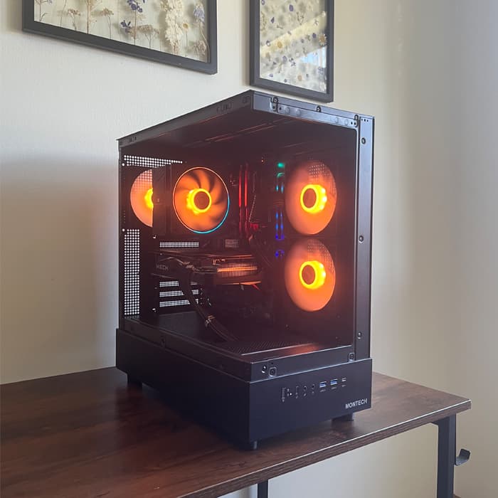 Obsidian Core - 6700XT - I7 8700k - 32GB - 512GB SSD
